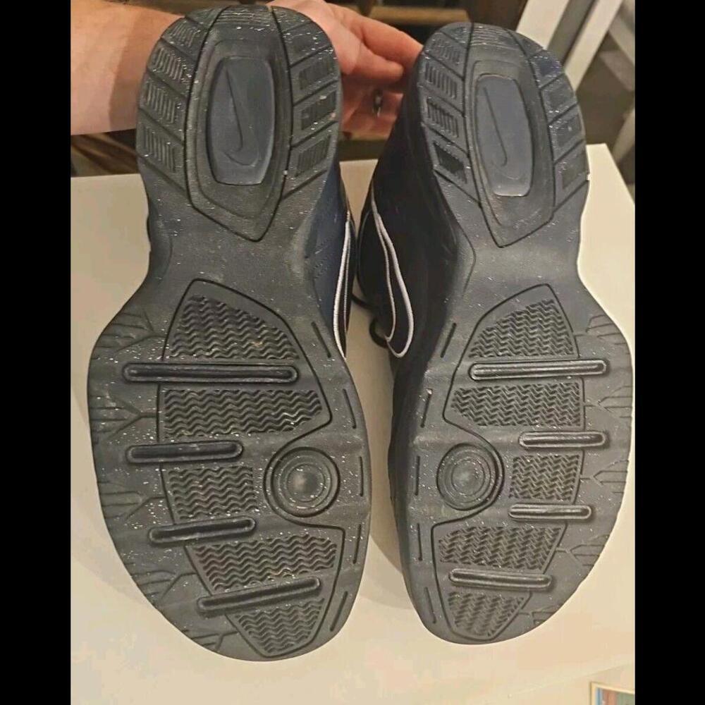 Nike Men's Air Monarch IV AMP Obsidian/Pink Training Shoes FB7143-403 Size 13 - Picture 8 of 8